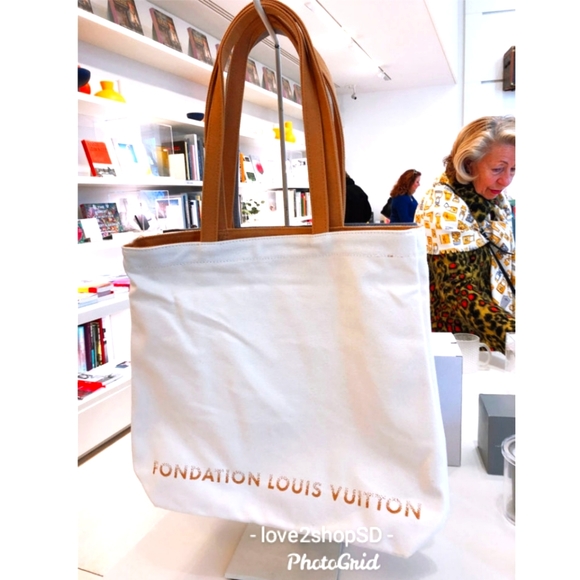 Louis Vuitton Fondation Limited Edition Tote Shopping Bag BRAND NEW Authentic - Picture 3 of 9